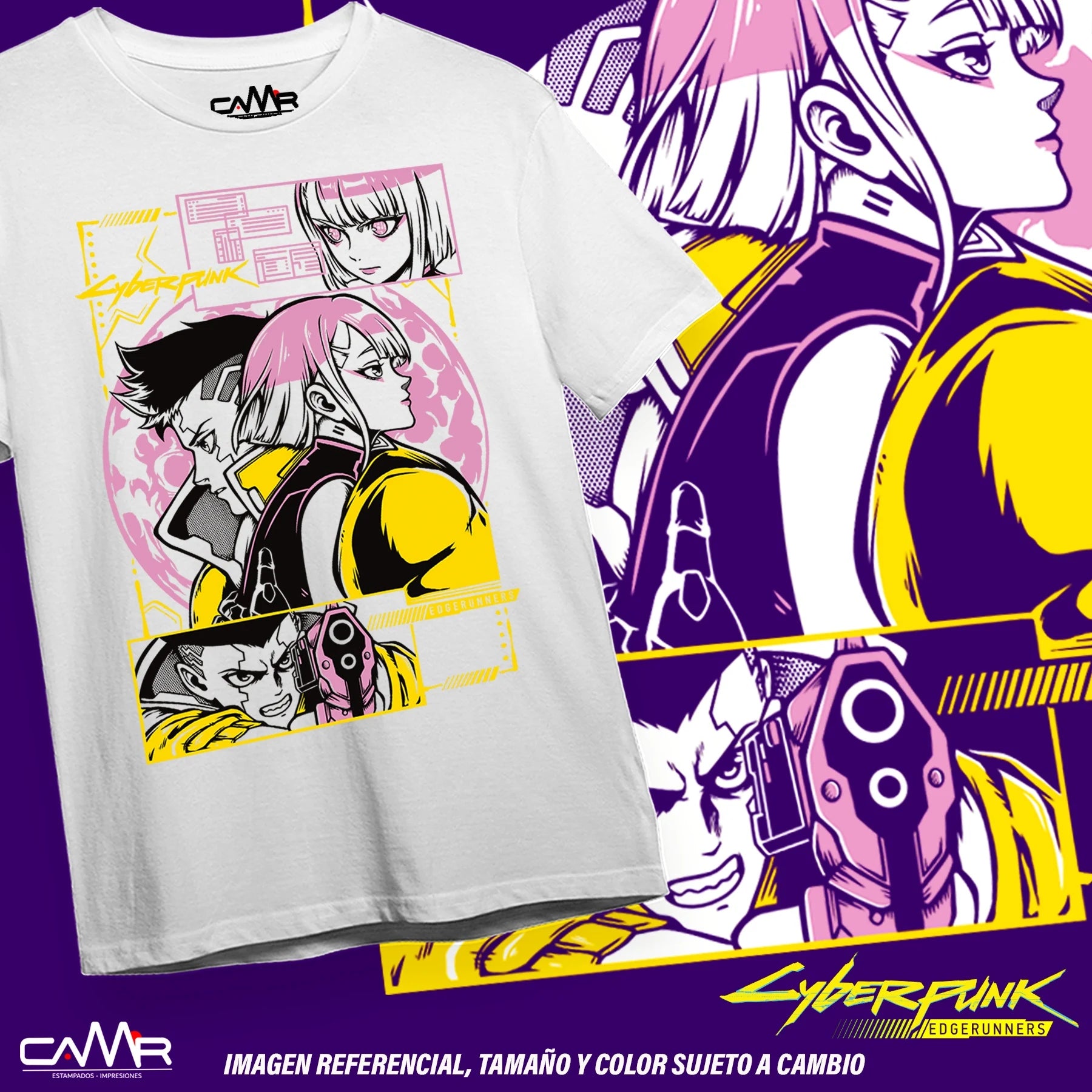 CyberPunk Edgerunners - Lucy & David  T-Shirt