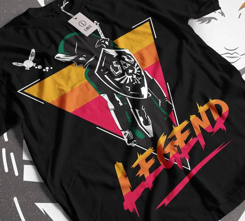 Legend of Zelda Link's Retro T-Shirt