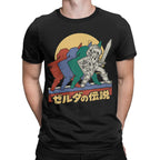 Legends Of Zelda's Retro Link Kanji Portrait T-Shirt