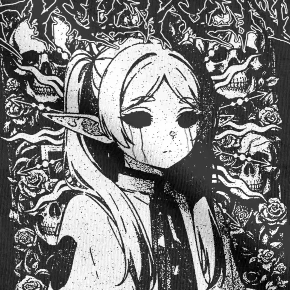 Frieren The Slayer Death Metal T-shirt