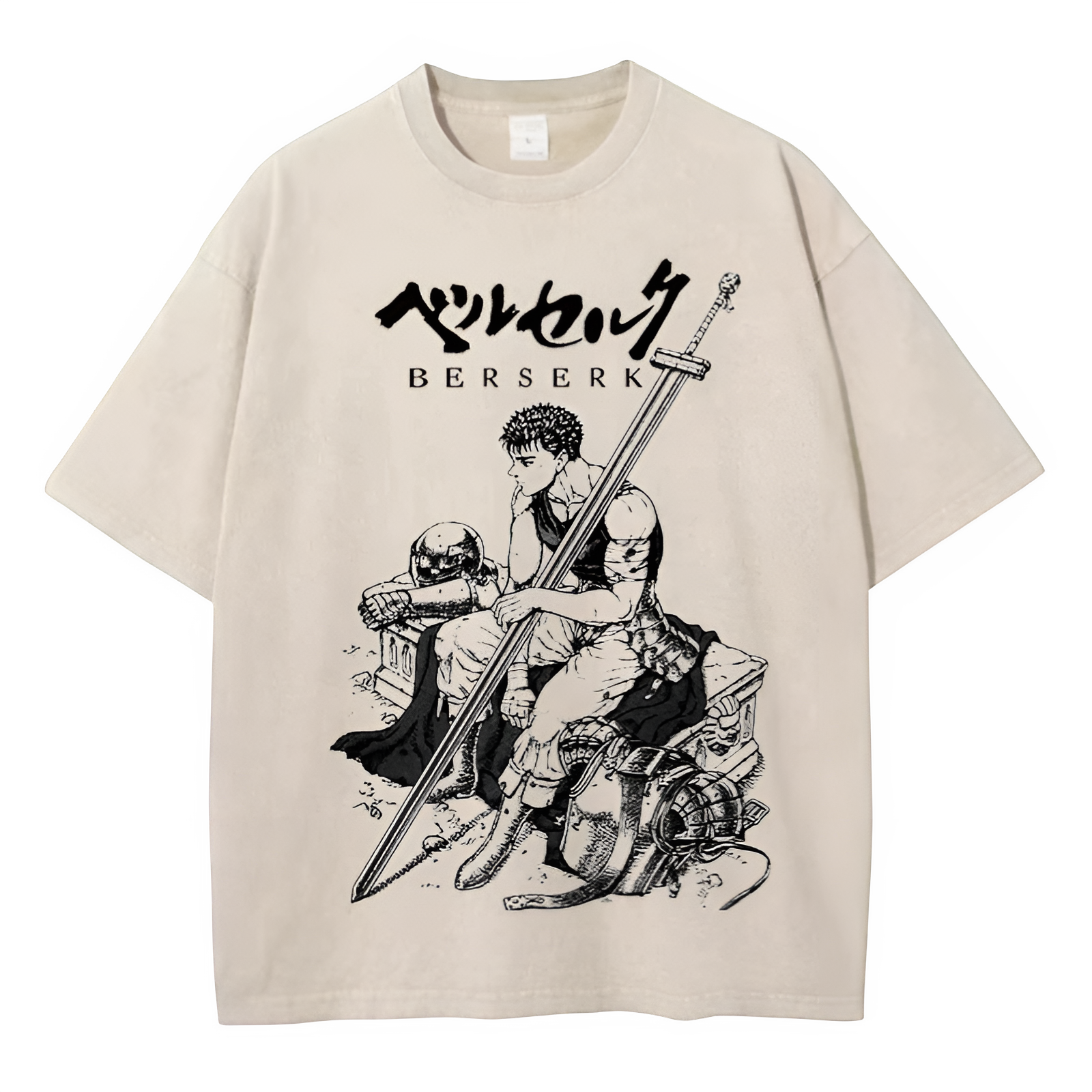 Berserk Summer Casual Oversized Tshirt Short Sleeve