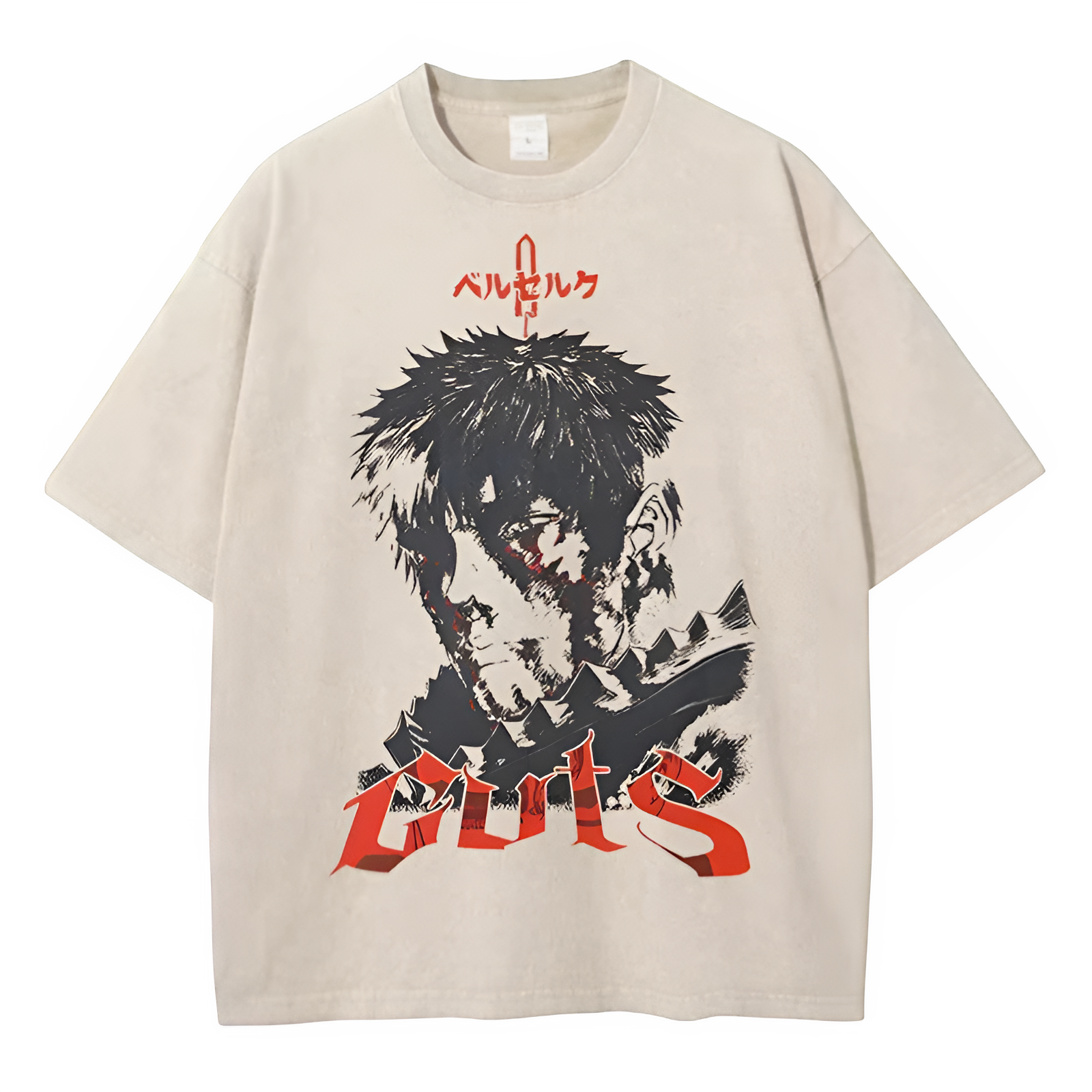 Berserk Summer Casual Oversized Tshirt Short Sleeve