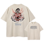 Attack on Titan Acid Washed T Shirt