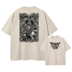 Attack on Titan Acid Washed T Shirt