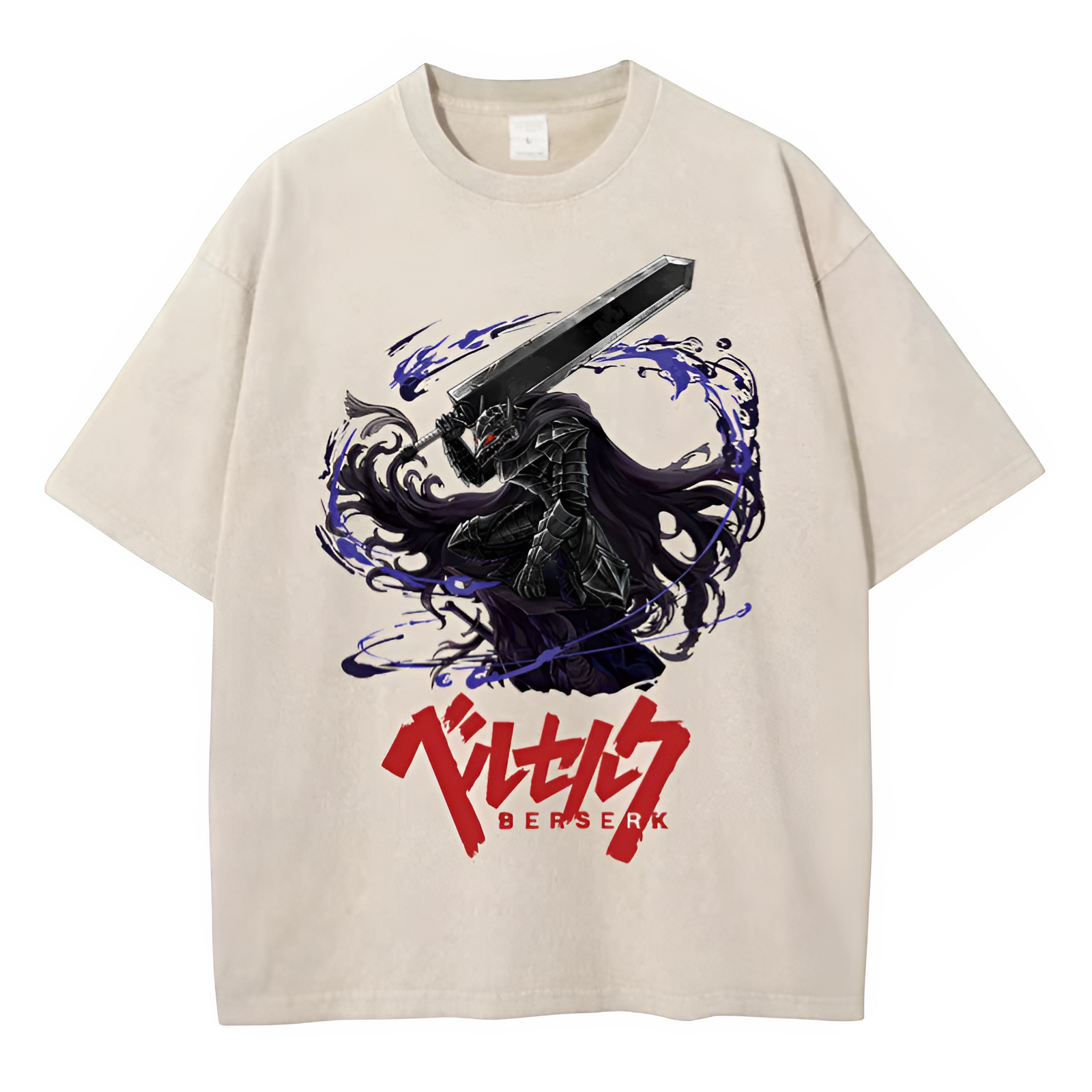 Berserk Summer Casual Oversized Tshirt Short Sleeve