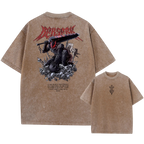 Berserk Guts Vintage Washed Tshirt