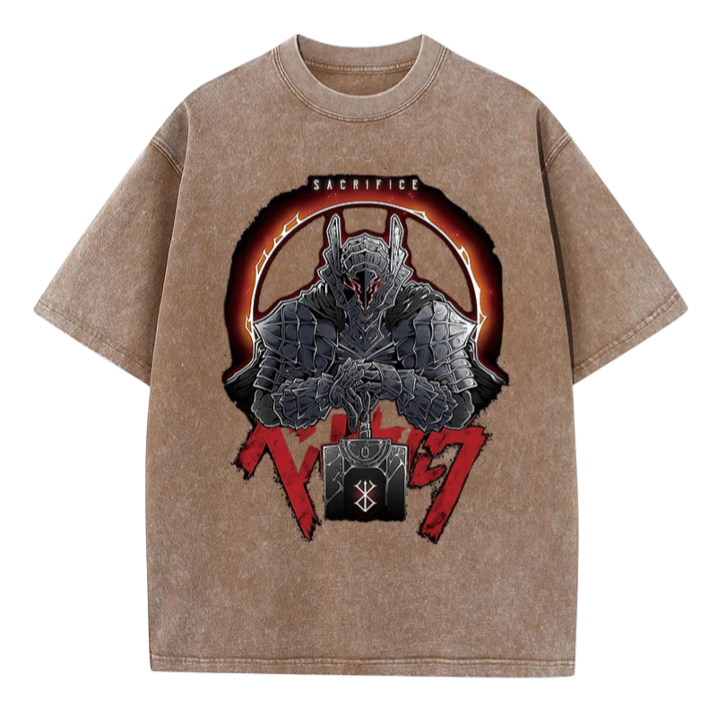 Berserk Summer Casual Oversized Tshirt Short Sleeve