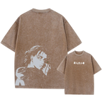 Attack on Titan Acid Washed T Shirt