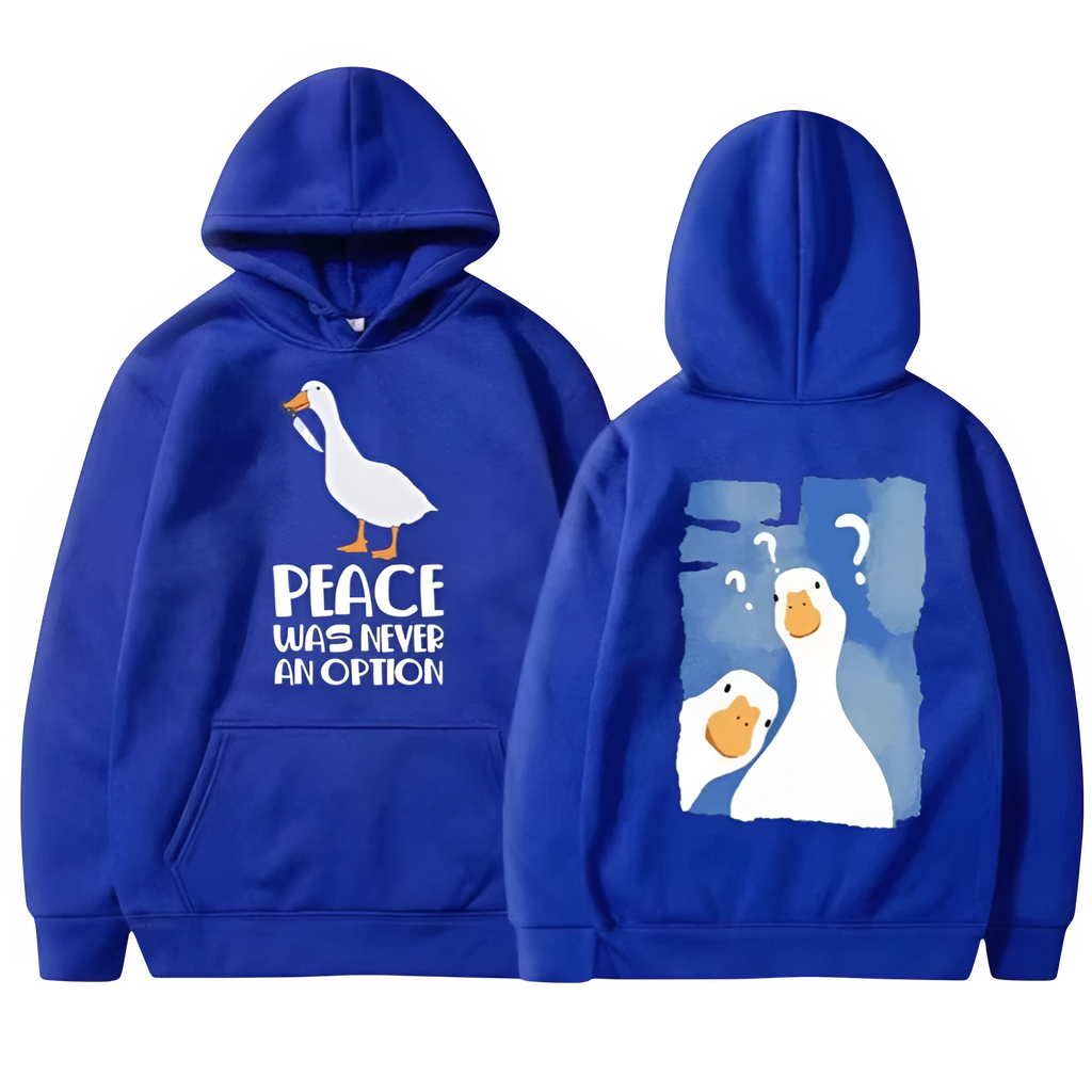 Peace Was Never An Option Hoodie