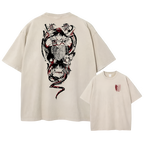 Attack on Titan Acid Washed T Shirt