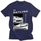 Initial D R34 Skyline GTR JDM T-shirt