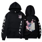 Attack On Titan Wings Of Liberty Sakura Wings Hoodie