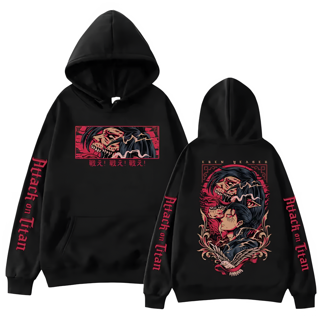 Attack on Titan Eren Yeager Hoodie