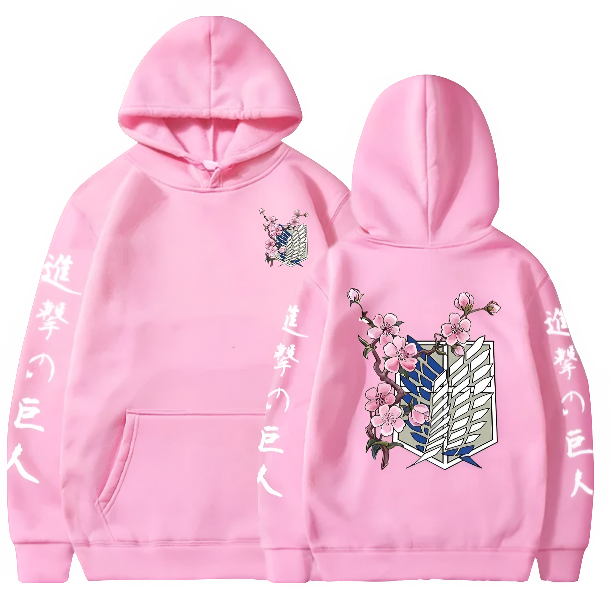 Attack On Titan Wings Of Liberty Sakura Wings Hoodie