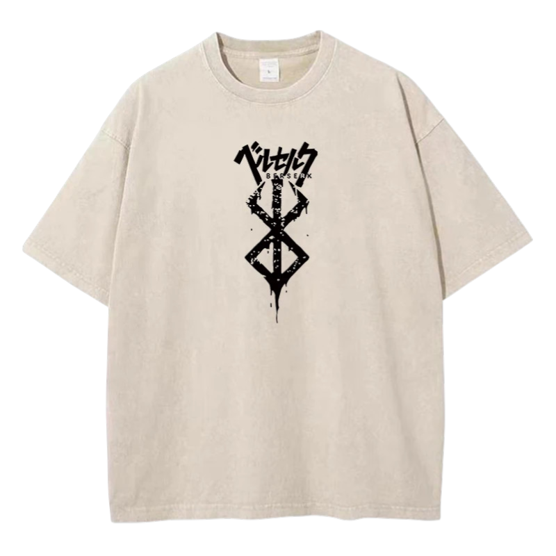 Berserk Summer Casual Oversized Tshirt Short Sleeve