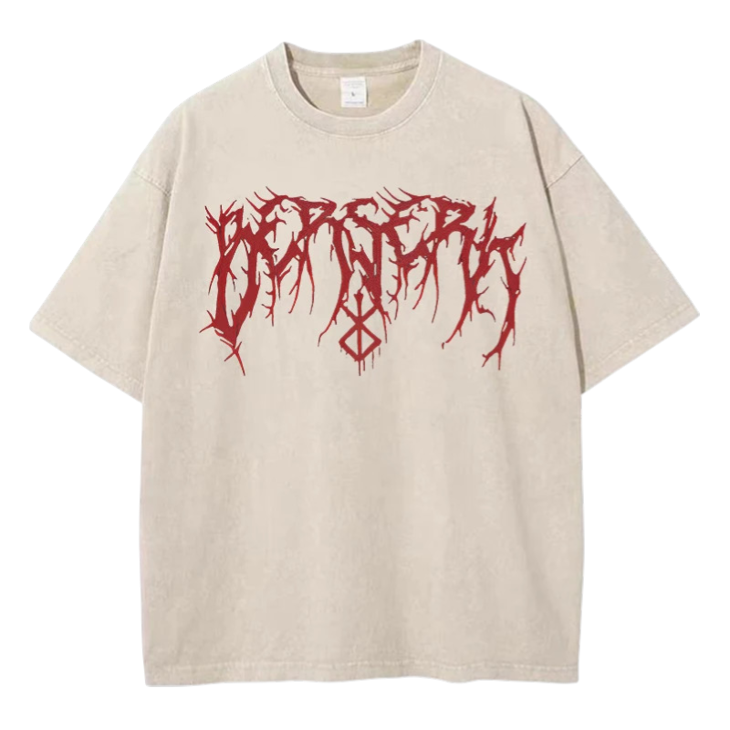 Berserk Summer Casual Oversized Tshirt Short Sleeve